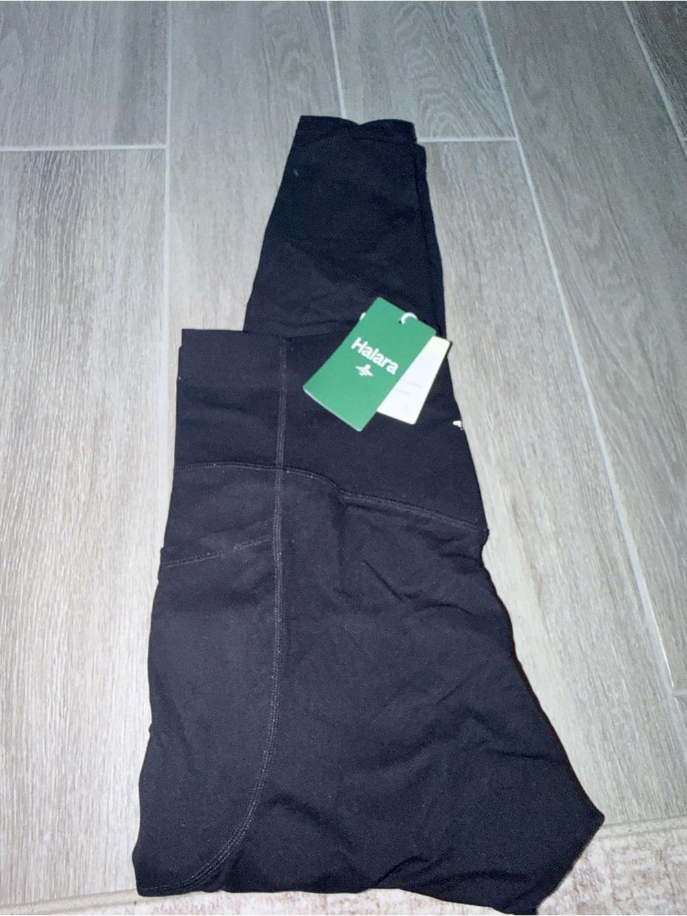 HALARA Black High-Waist Leggings